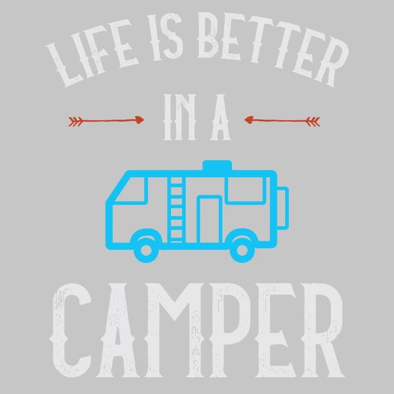 Das Leben ist besser in einem Camper