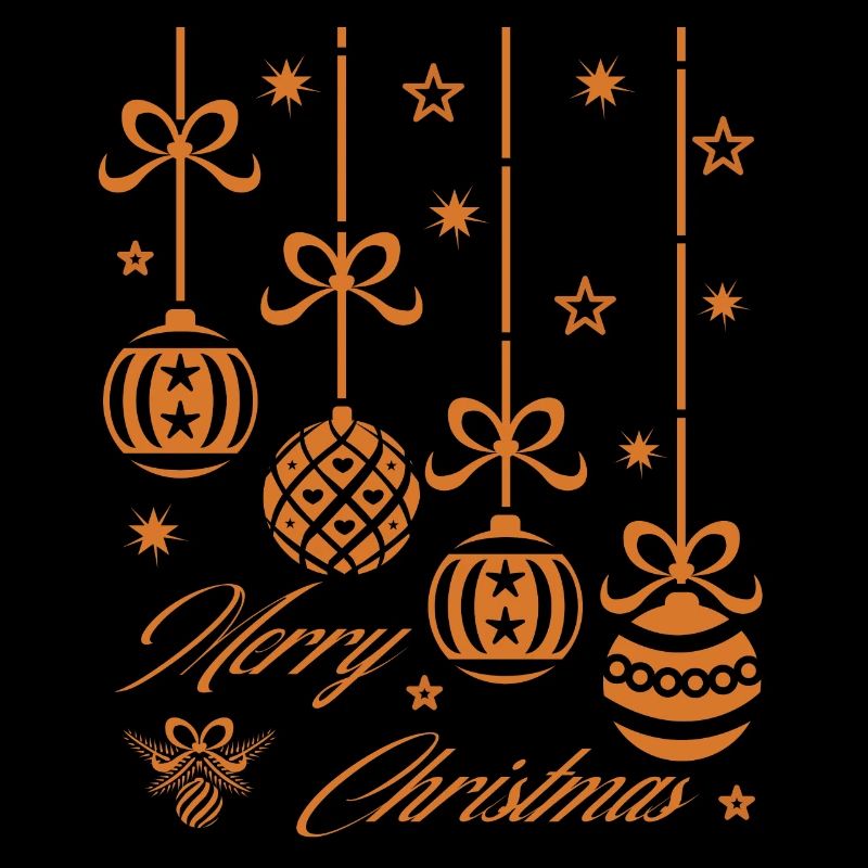 MERRY CHRISTMAS WEIHNACHTSKUGELN