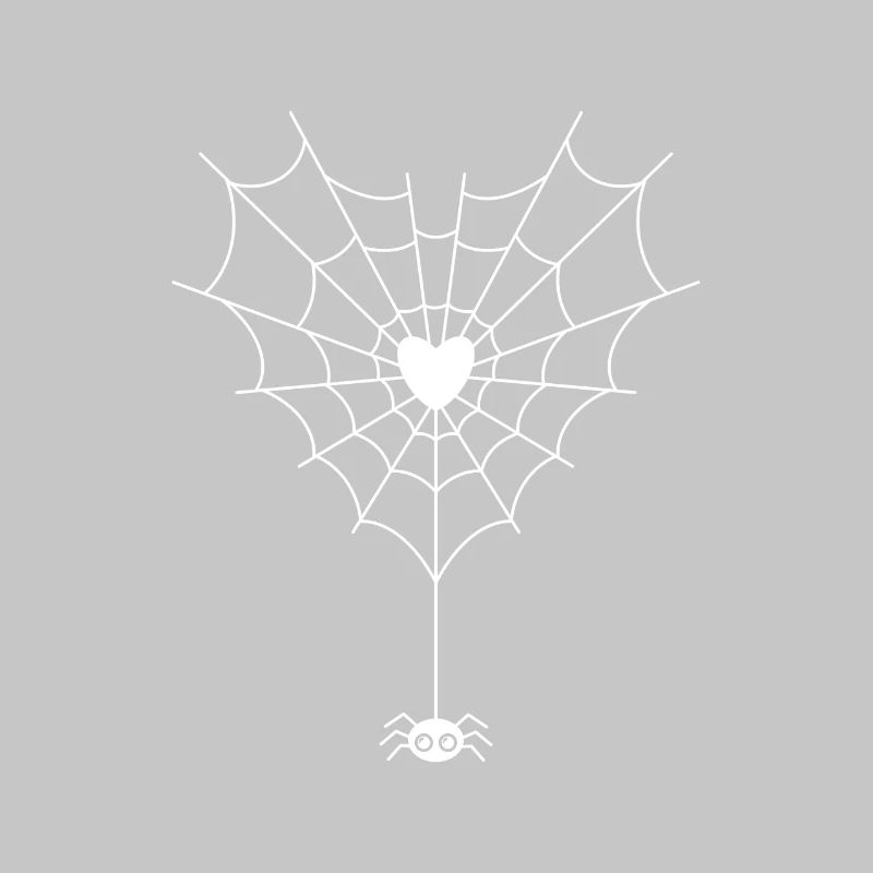 Spinne im Spinnennetz