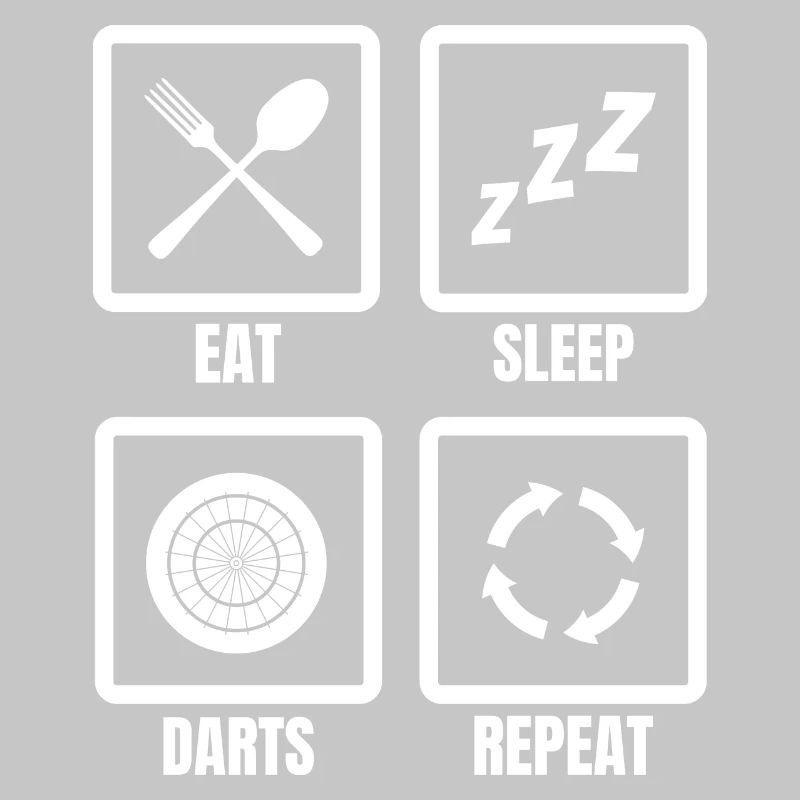 Manger des fléchettes pour dormir répéter