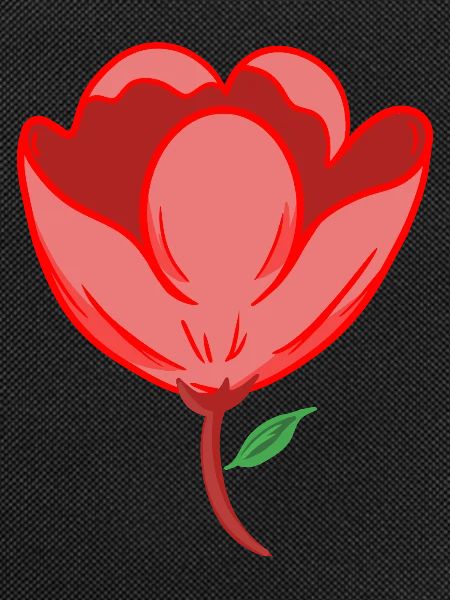 Rote Blume