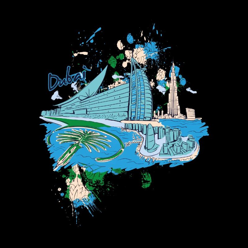 Dubai Skyline – Moderne Superlative am Meer