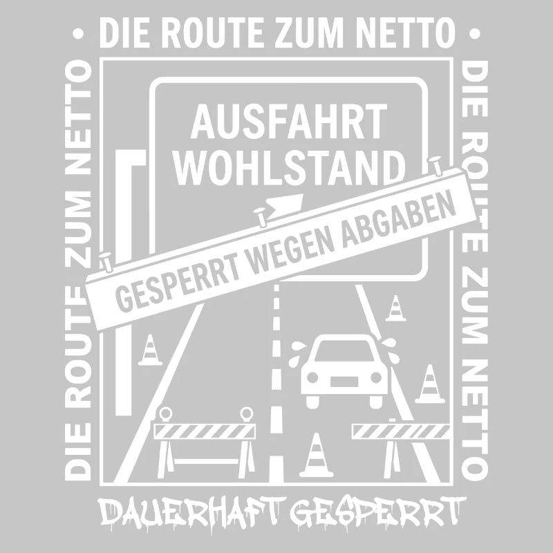 Die Route Zum Netto Dauerhaft Gesperrt