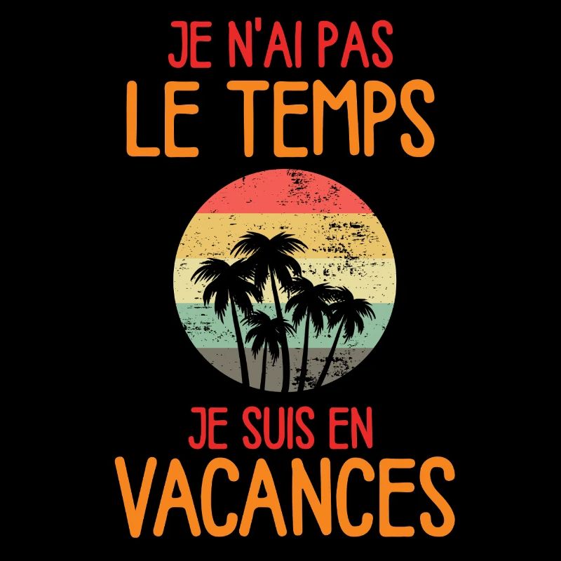 Vacances: Pas le temps, palmiers rétro