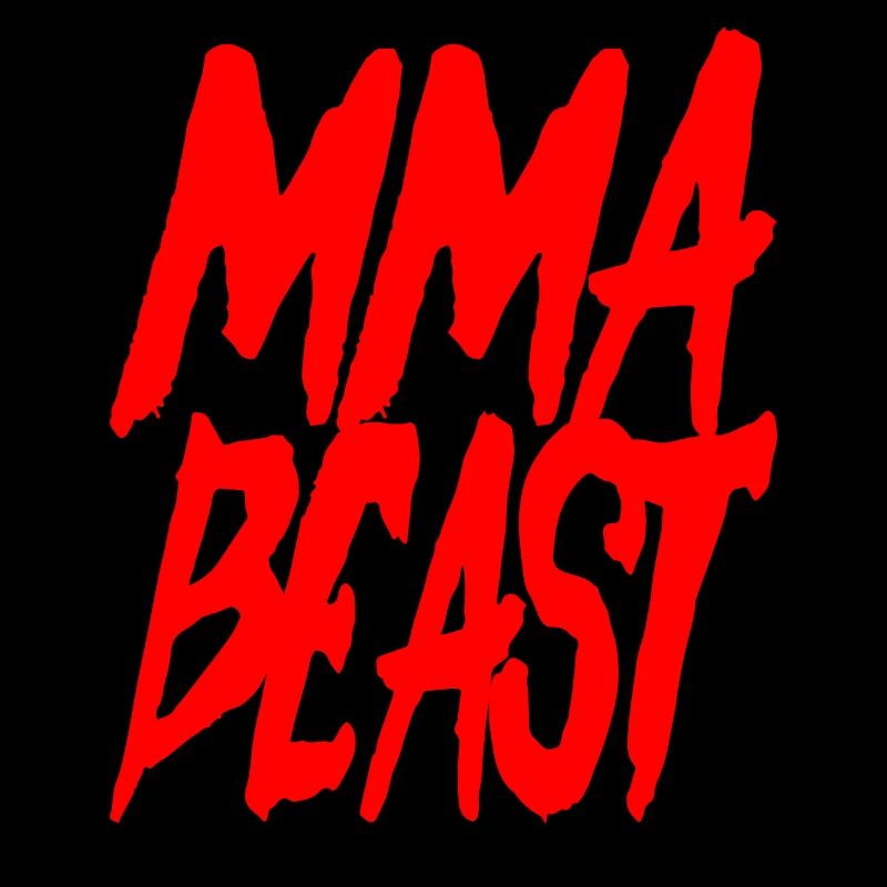 Conception de bête MMA cool - Combattant MMA