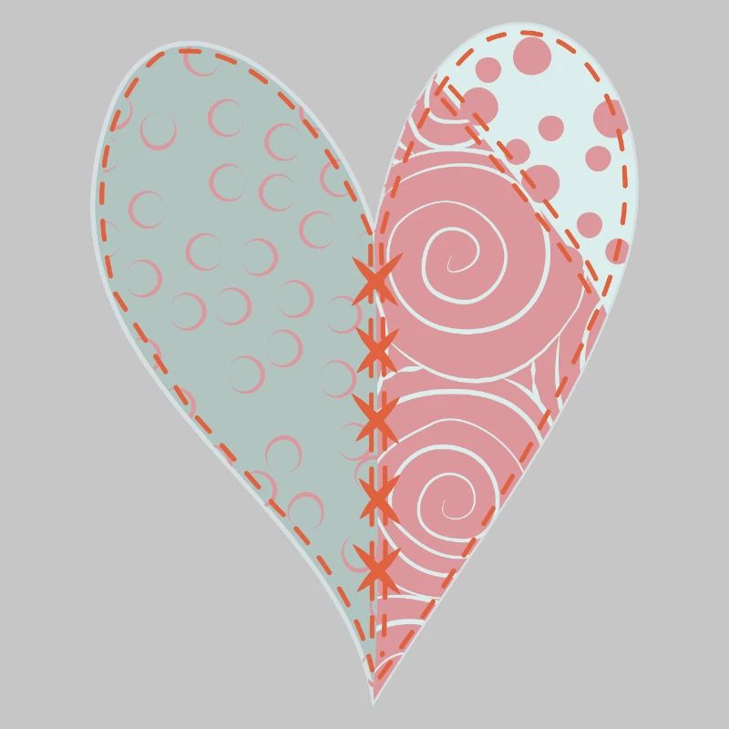 Patchwork Herz Nr. 3