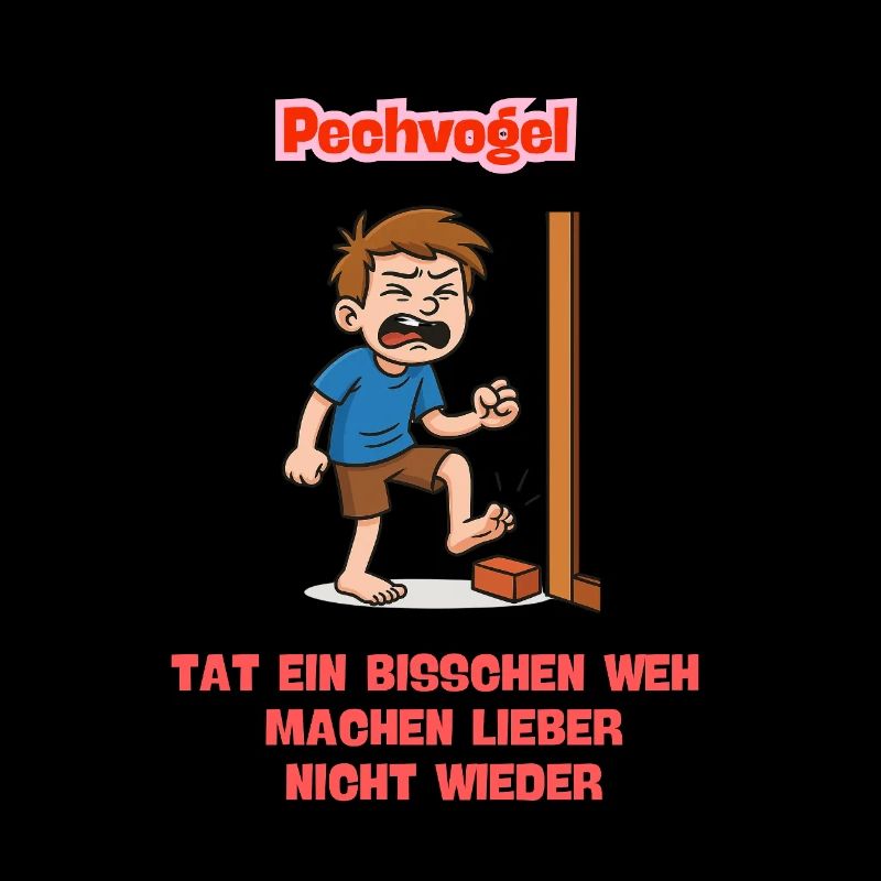 Pechvogel Türszene