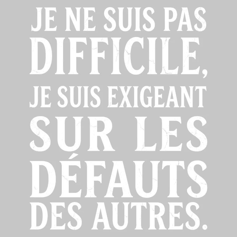 Grumpy humor complaining not difficult