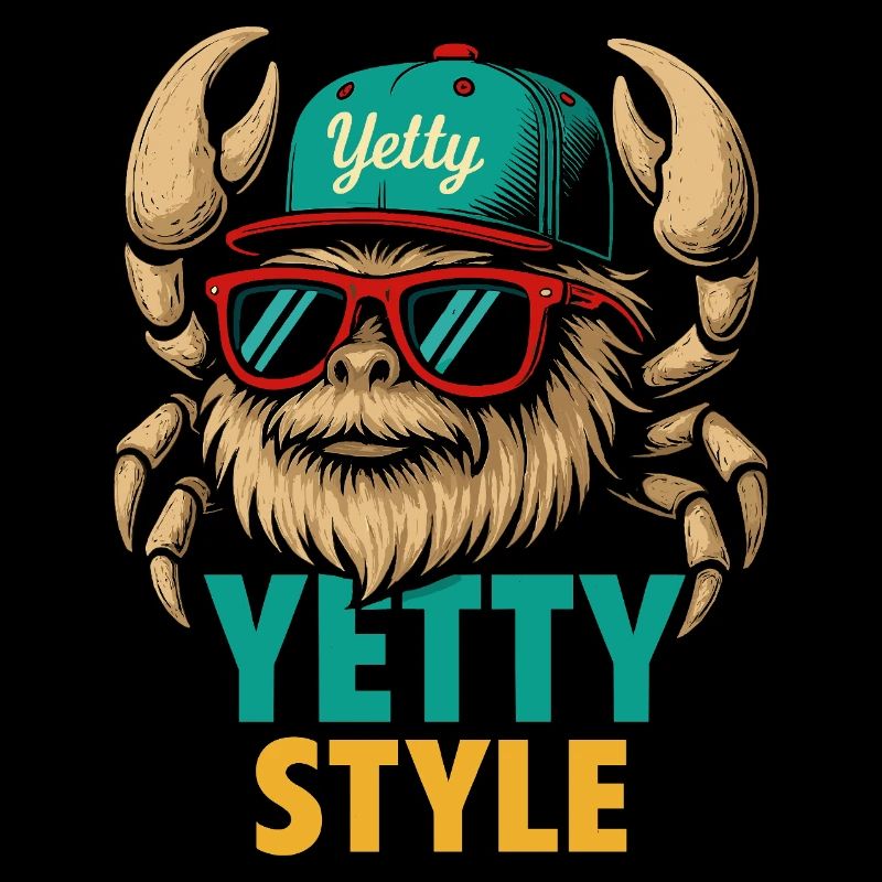 Yetty Style Yeti Graphic