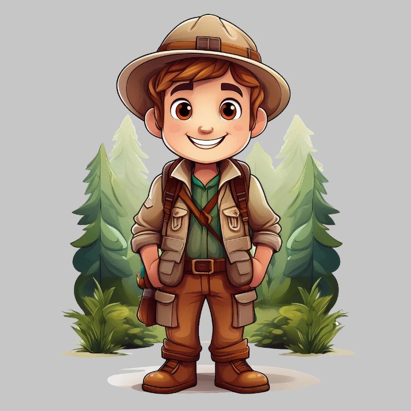 Adventurous explorer