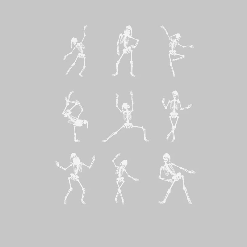 Silhouettes de danse dynamiques