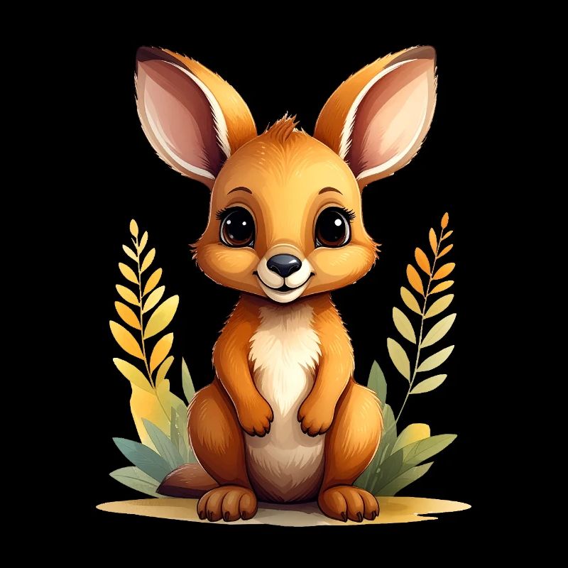 Cute little kangaroo