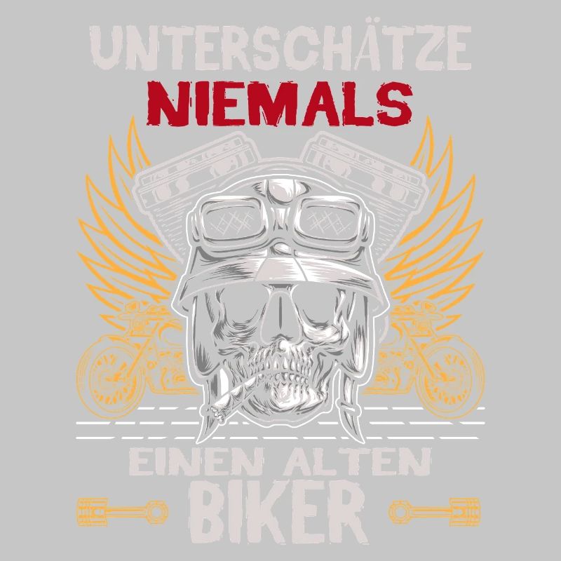 Never underestimate an old biker