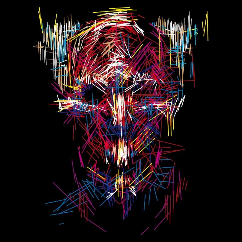 Halloween devil / Abstract