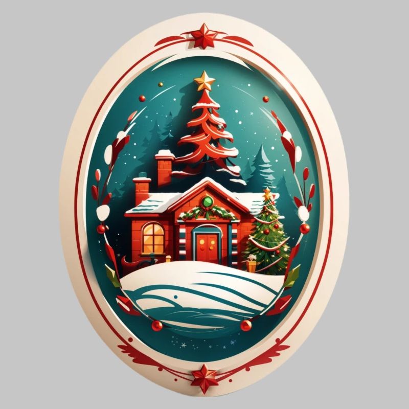 Christmas hut