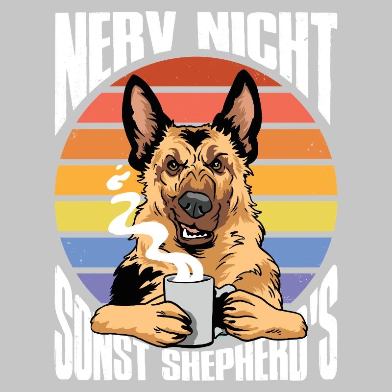 Schäferhund Geschenke Hund Herrchen Gassi