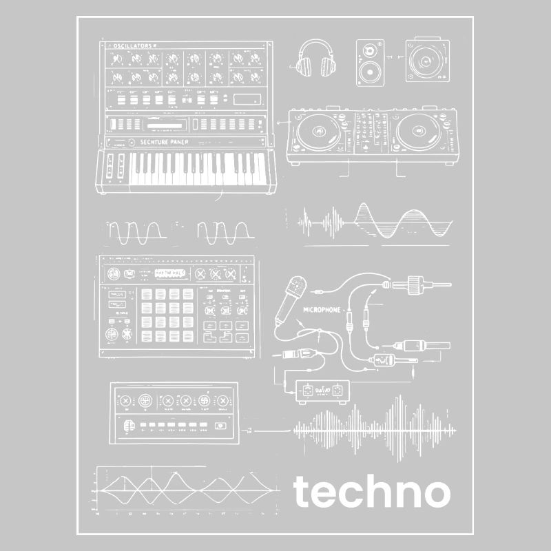 Synthèse en studio techno