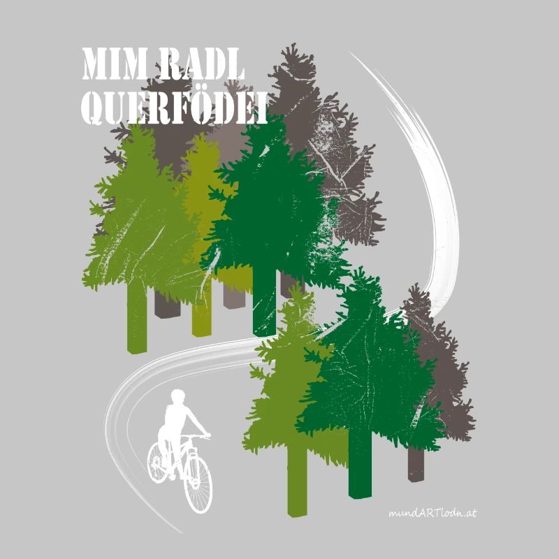 mim Radl querfödei - mit dem Rad quer Feld ein