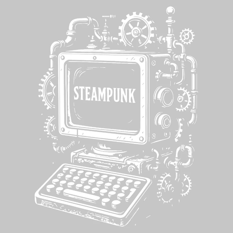 Steampunk Computer Getriebe