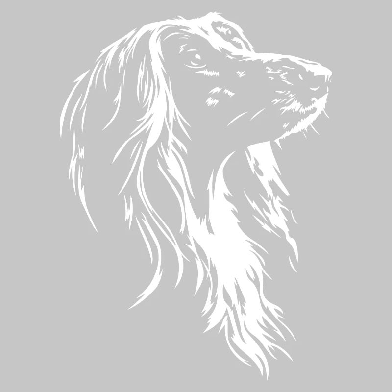 Chiens silhouette de lévriers afghans Wilsigns