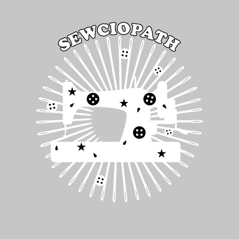 Sewing Machine Design - White