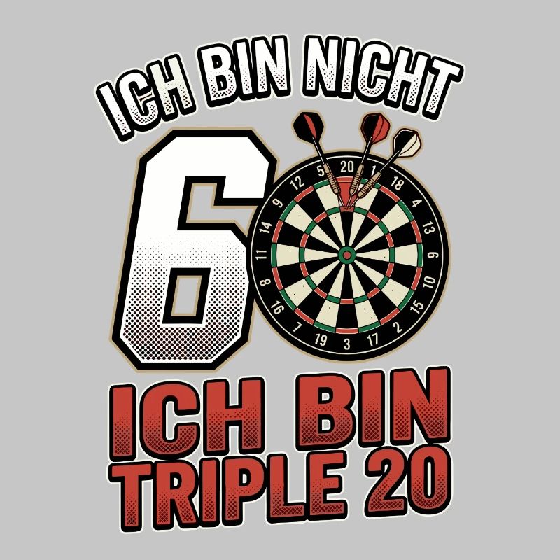 60. Geburtstag Dart Triple 20