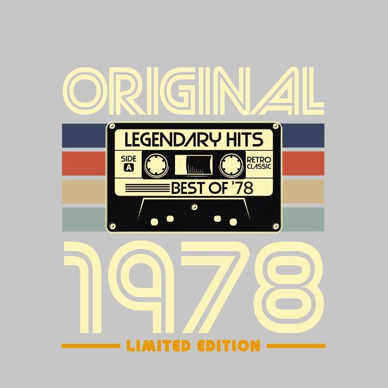 Original 1978 Cassette Rétro Édition