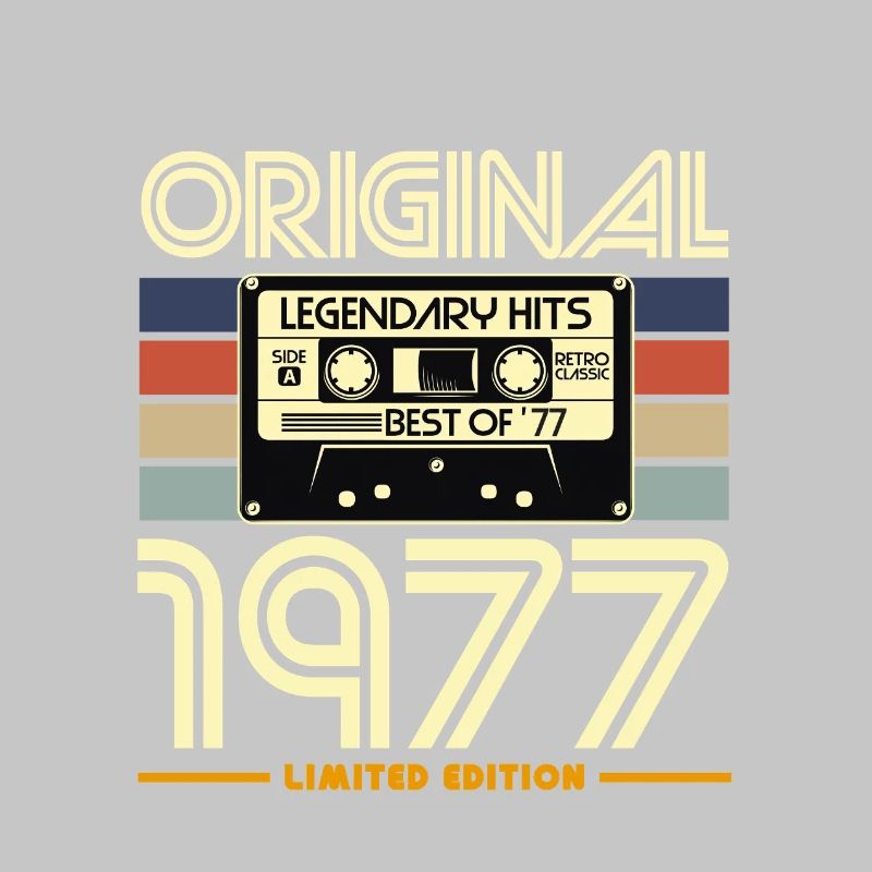 Original 1977 Édition limitée Cassette