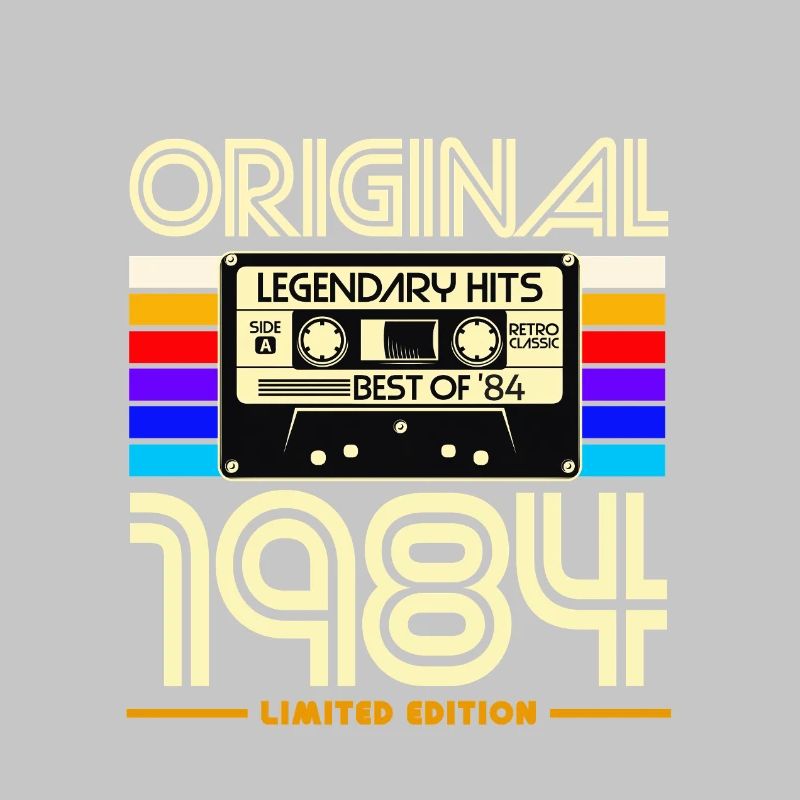 Original 1984 Retro Cassette