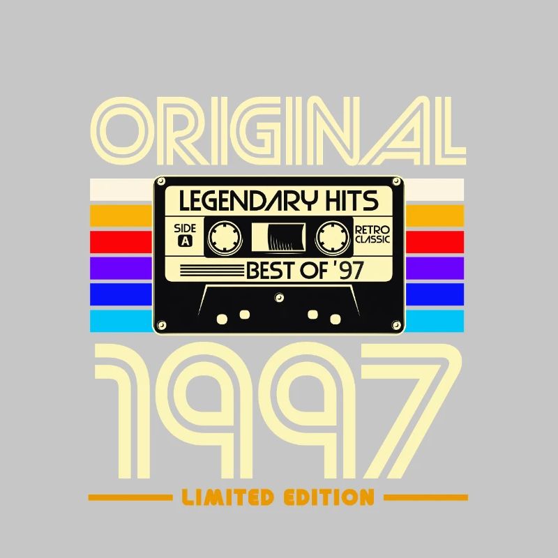 Original 1997 Hits Cassette Rétro