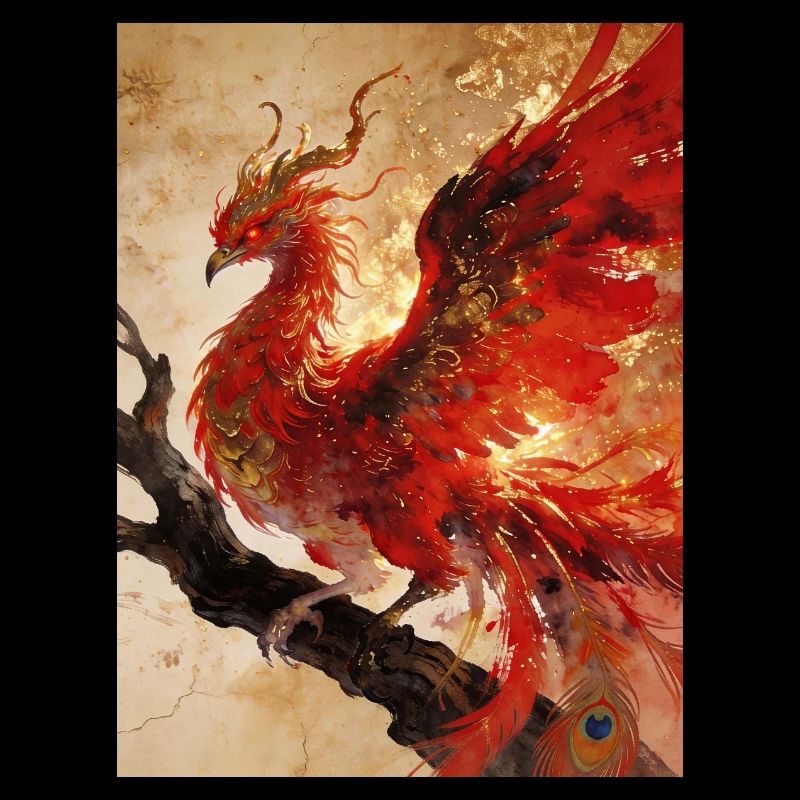 Le Cœur du Phénix : Flamme Éternelle