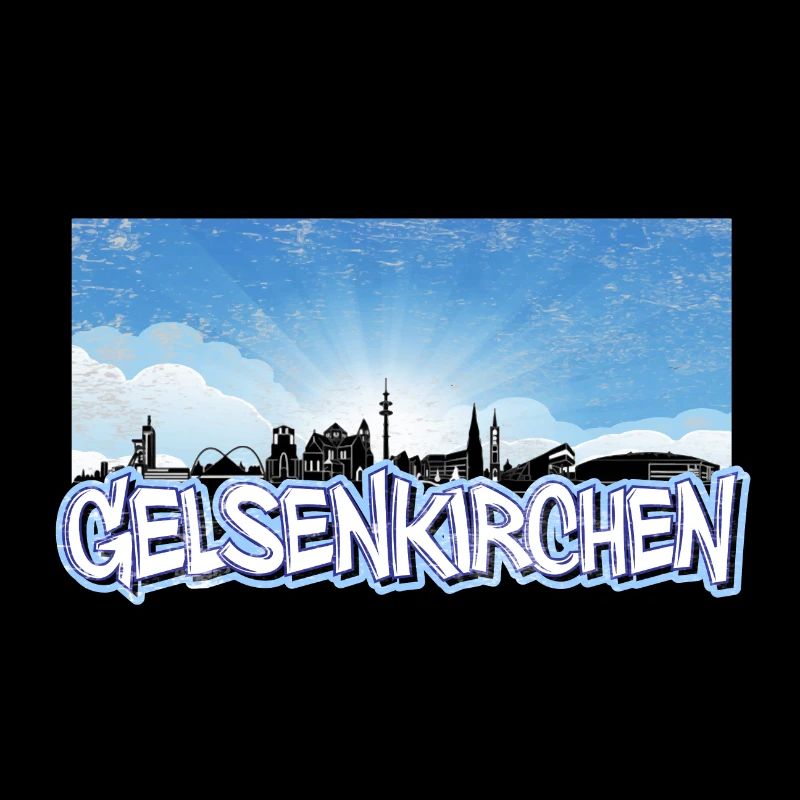 Gelsenkirchen Skyline