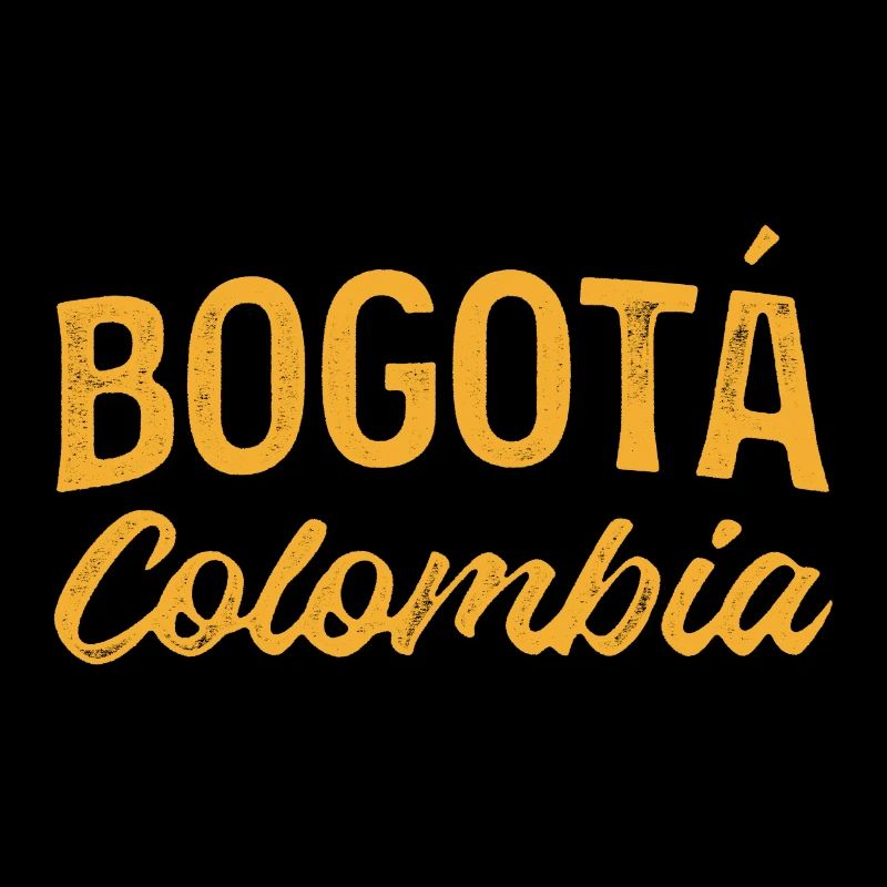 Bogotá Colombia Script Logo