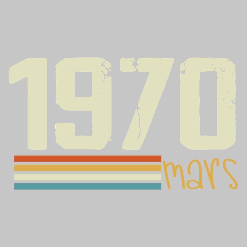Vintage Mars 1970