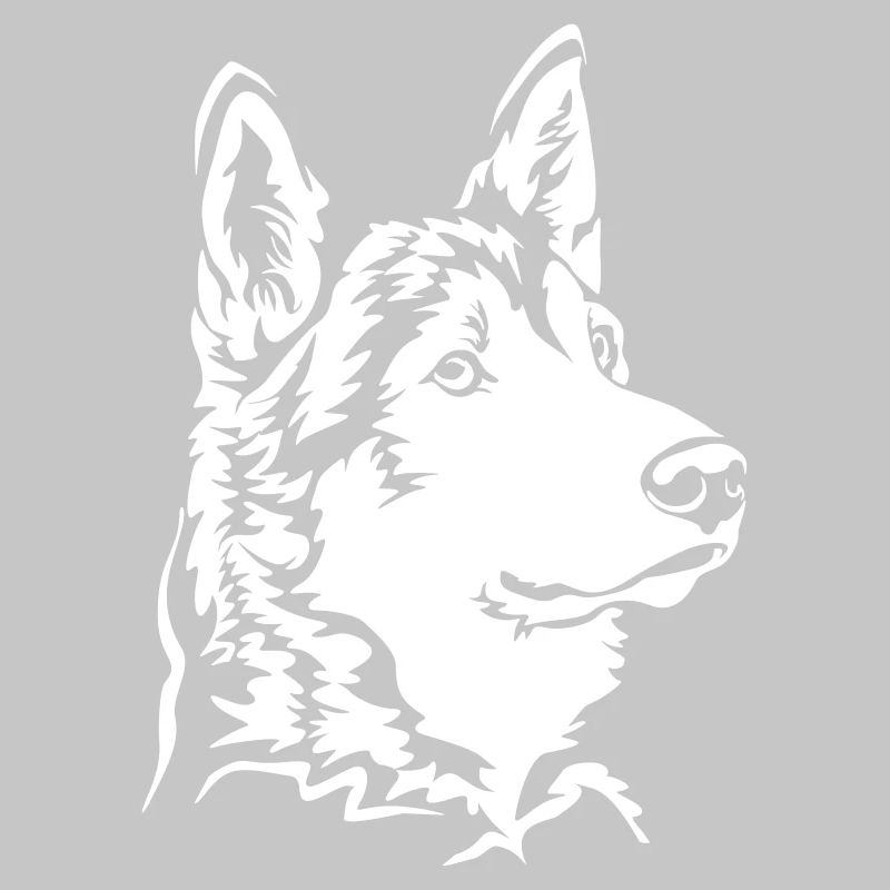 Tamaskan Head "Black Edition"