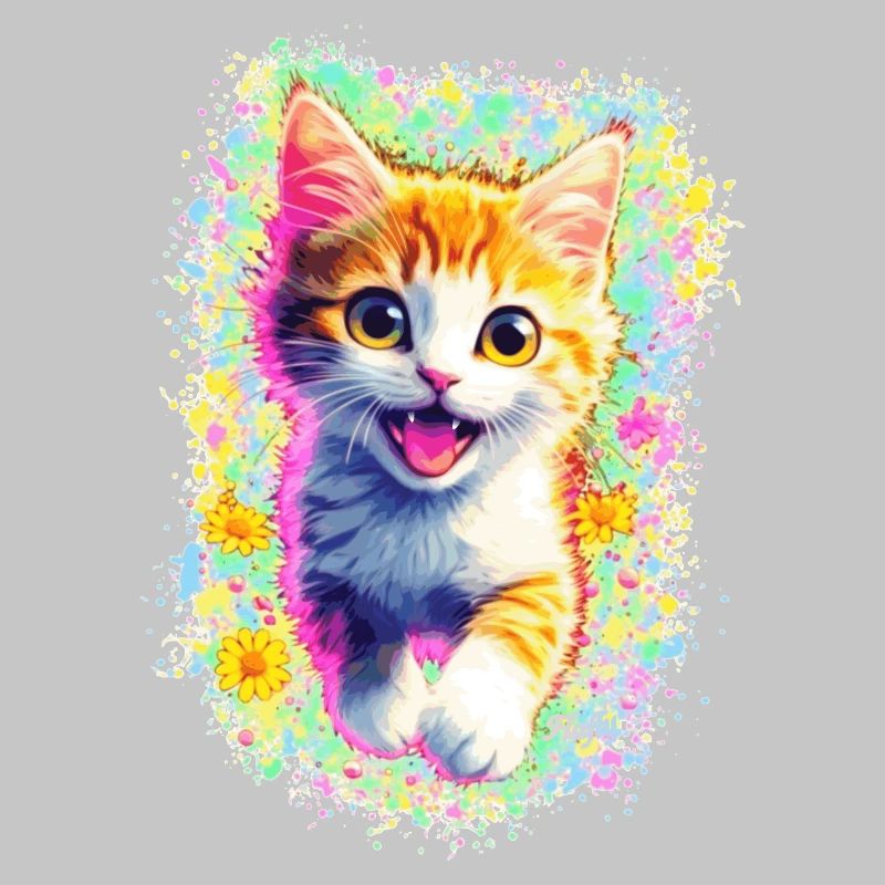 Chaton heureux 🌼🌸