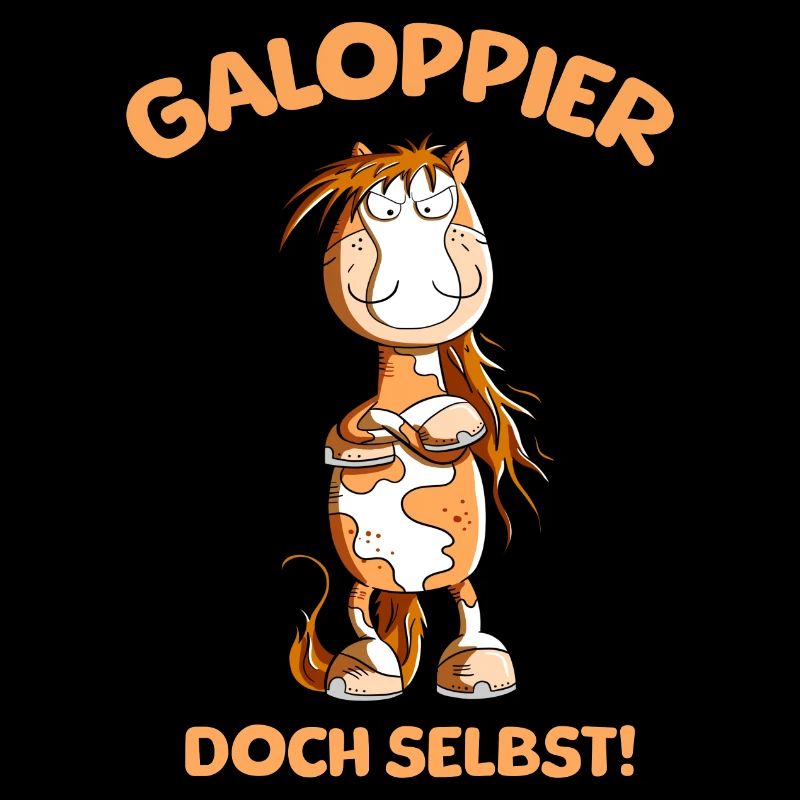 Pferd Galopp Spruch