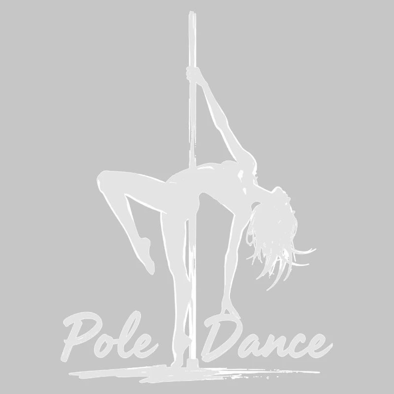 Pole Dance Pole Dancer Silhouette Gift