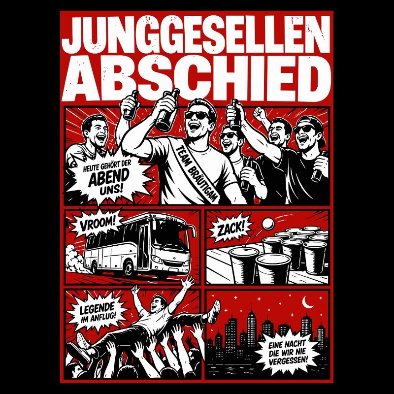 Junggesellenabschied Party Legenden