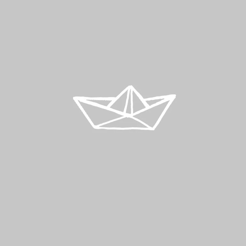 Bateau blanc, petit bateau, geschnkidee