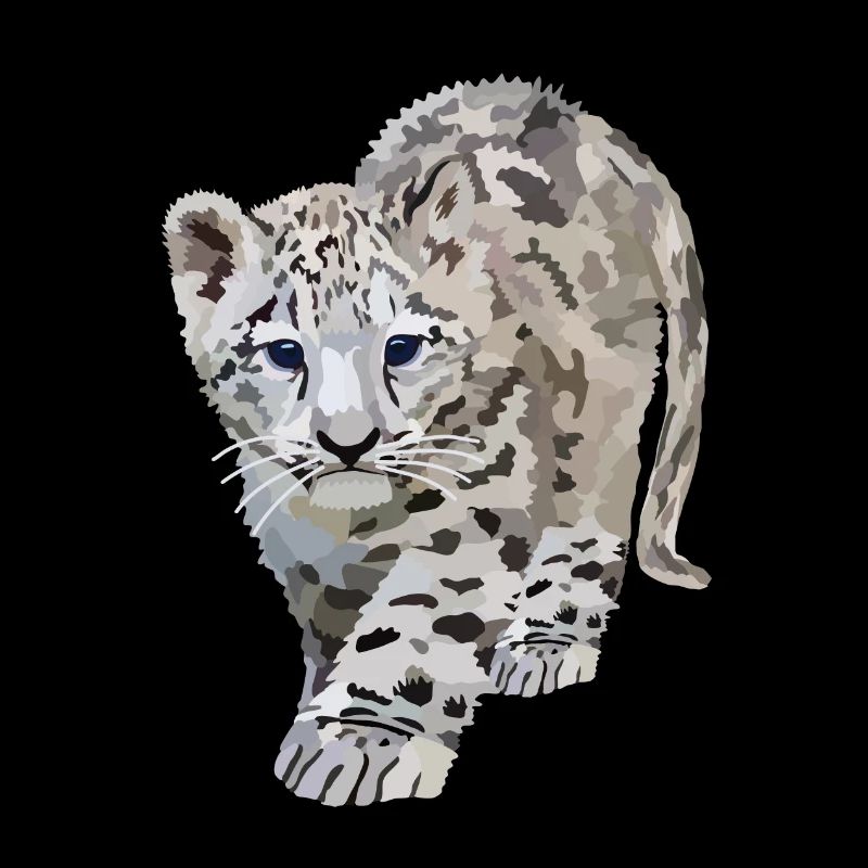 Sia, der Schneeleopard