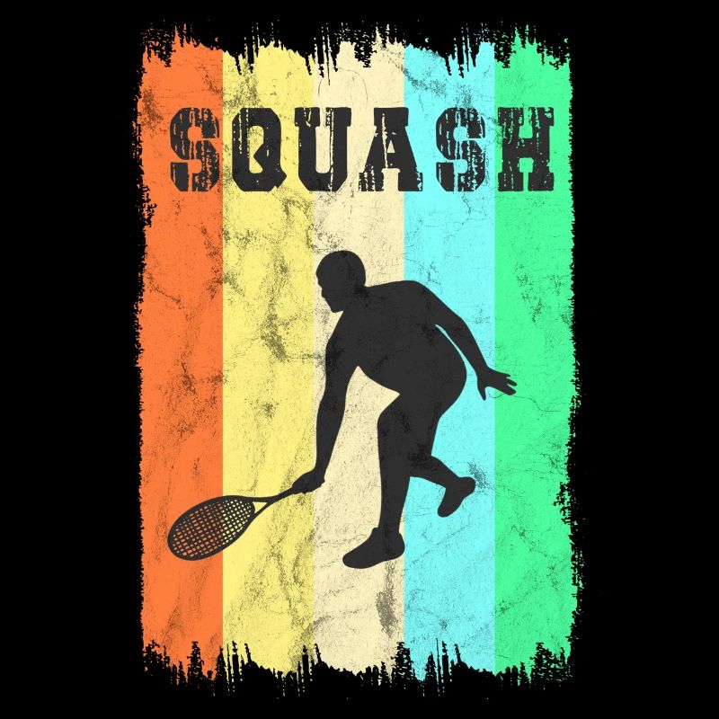 Design de squash sportif