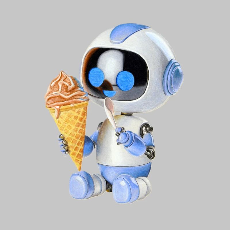 Roboter Eis