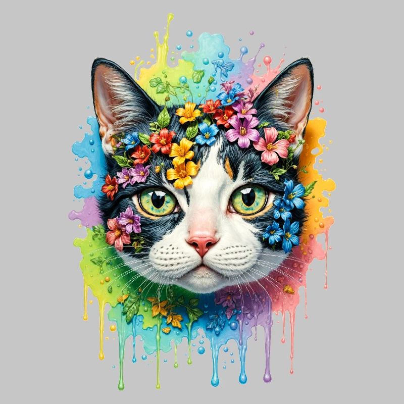Bunte Katze