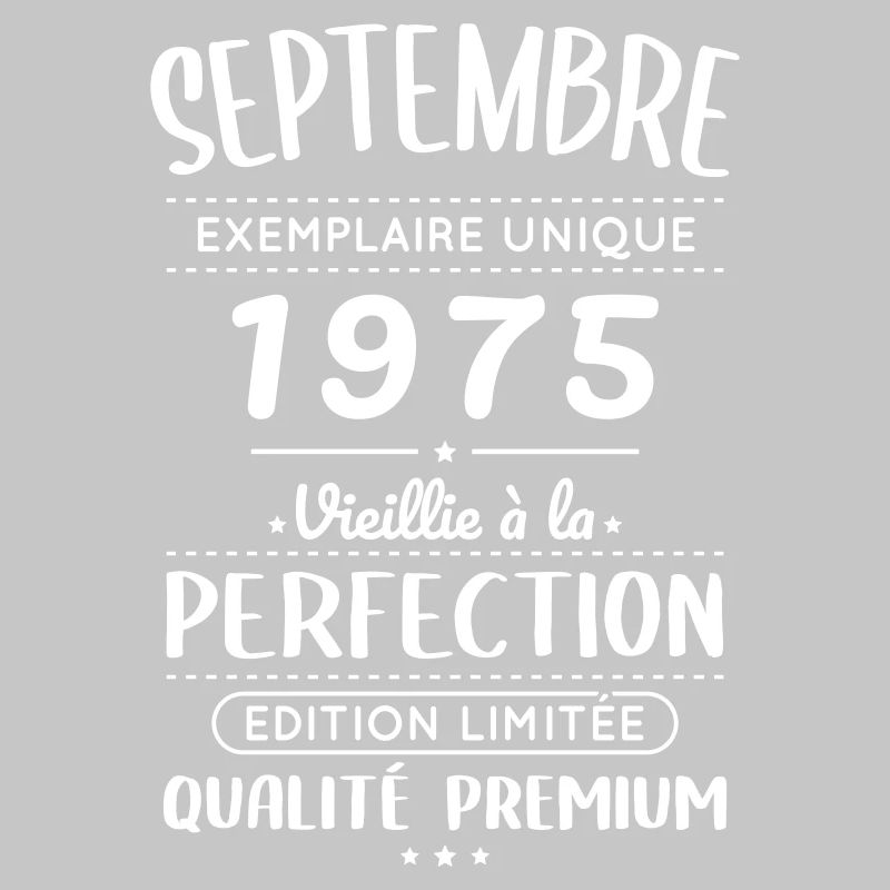 50. Geburtstag - September 1975 Perfektion
