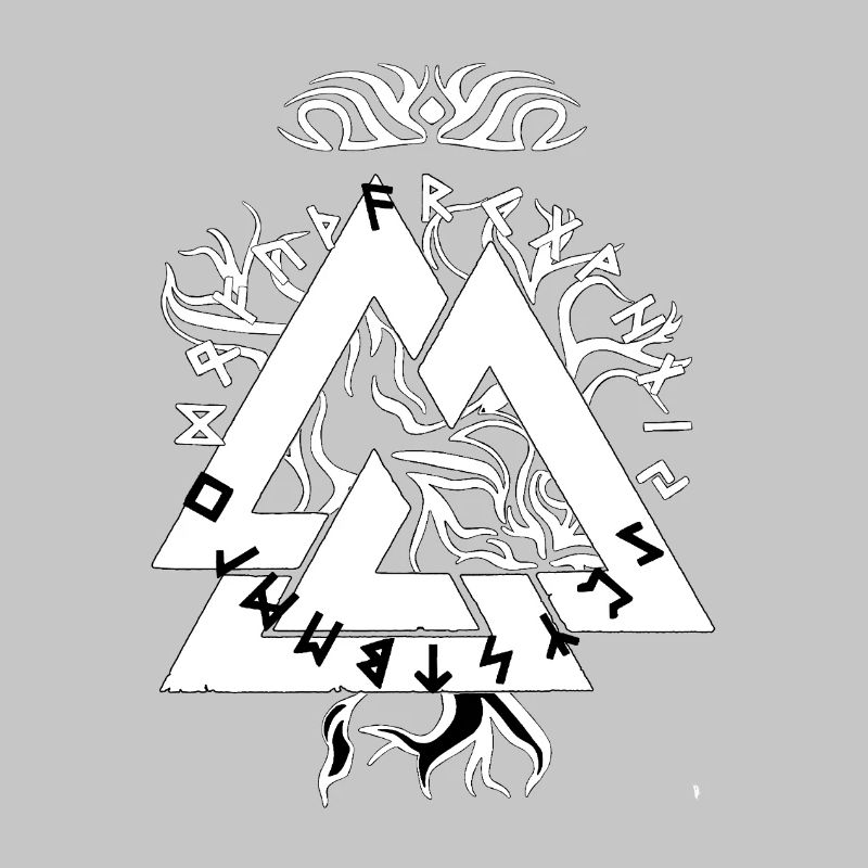 Conception du triangle de la rune magique