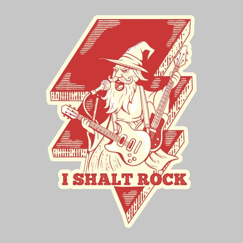 Magischer Rocker-Zauberer