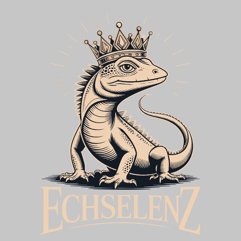 Echselenz Lustige Echse