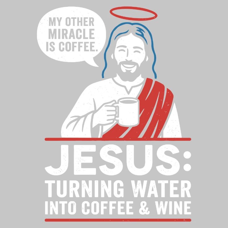 Graphique du miracle du café Jésus