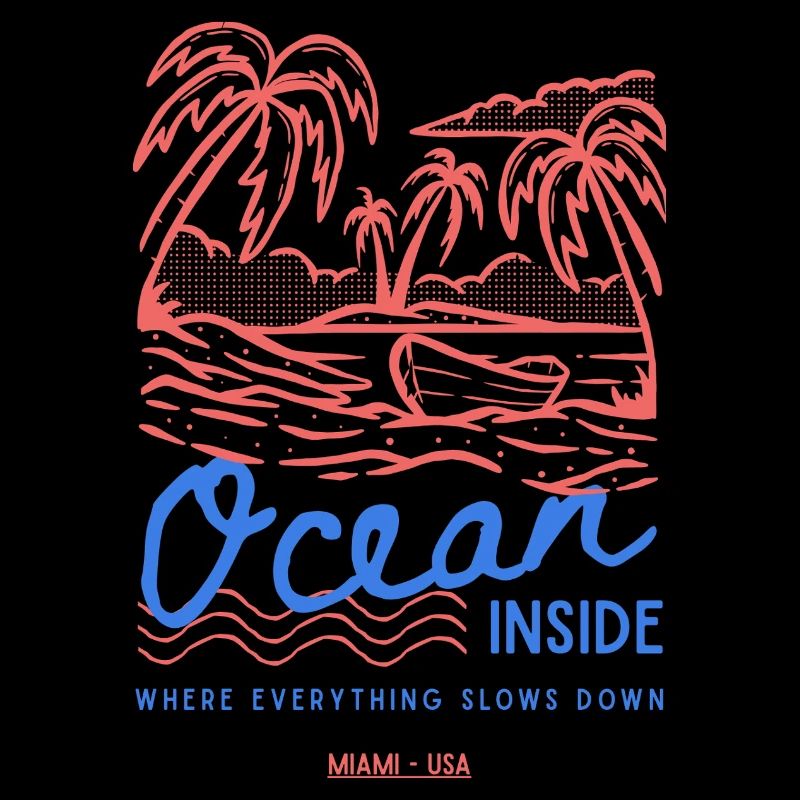 Ocean Inside Palm Island